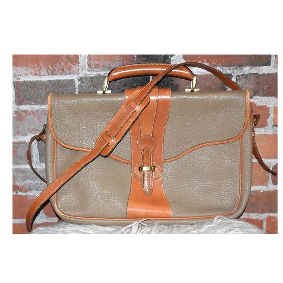 vintage dooney and bourke messenger bolsa